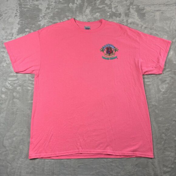 Rare Alabama Gumbo Heads Tee 2014 Mens Size XL Pink Graphic T Shirt Short Sleeve - Picture 4 of 6